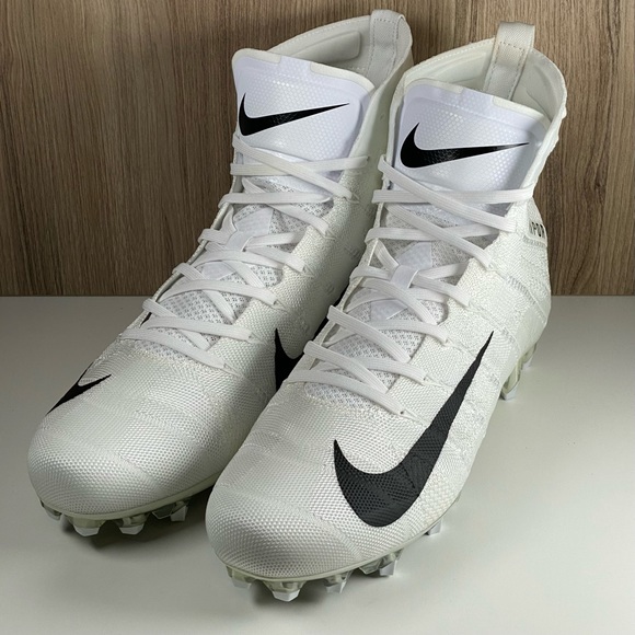 Nike Vapor Untouchable 3 Elite Football Cleats White AO3006-100 Men’s Size 10.5 - Picture 4 of 10